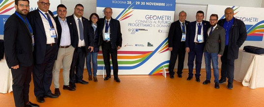 Bologna. 45esimo Congresso Nazionale ‘Geometri connessi al futuro, progettiamo il Domani’. Il resoconto con FOTO